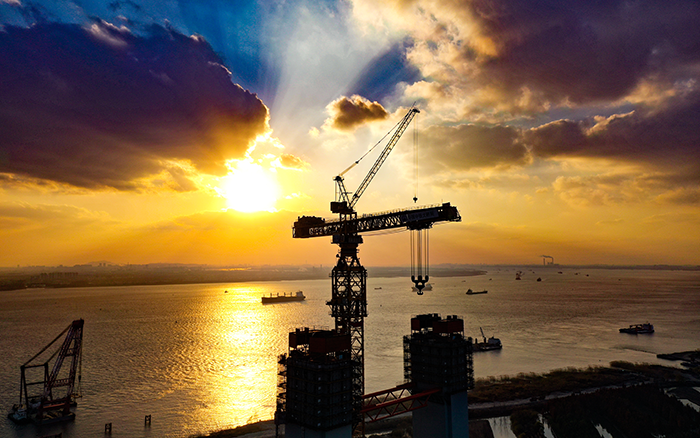 筑梦云端 K8凯发超大塔助力“超级工程”建设“满弦”推进