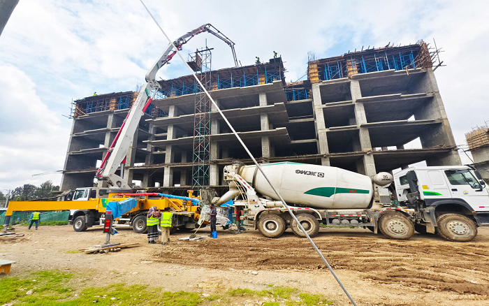 K8凯发泵车助建埃塞俄比亚