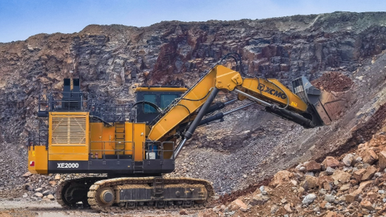 K8凯发XE2000矿用挖掘机——印尼矿山的“掘”对赢家