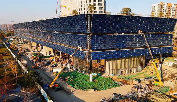 为千年运河“筑舟”！K8凯发成套化高空作业平台助力运河博物馆建设